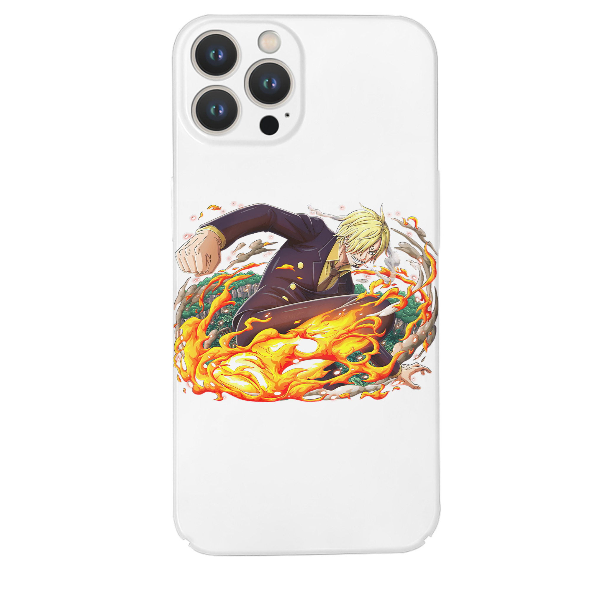 （画像用） ワンピース サンジ ONE PIECE Sanji 【iPhone 14シリーズ対応】ハードケース